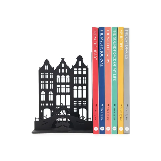 balvi-desk-amsterdam-bookend-serre-livres-m-tal-noir image 1
