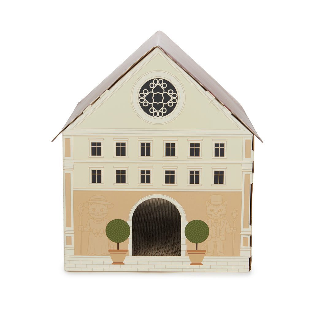 balvi-lifestyle-fur-seasons-maison-chat-griffoir-beige image 8
