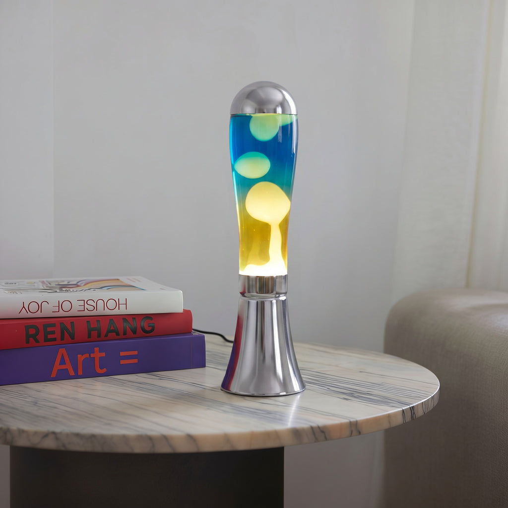 balvi-magma-sunrise-lampe-lave-bleue-jaune image 3