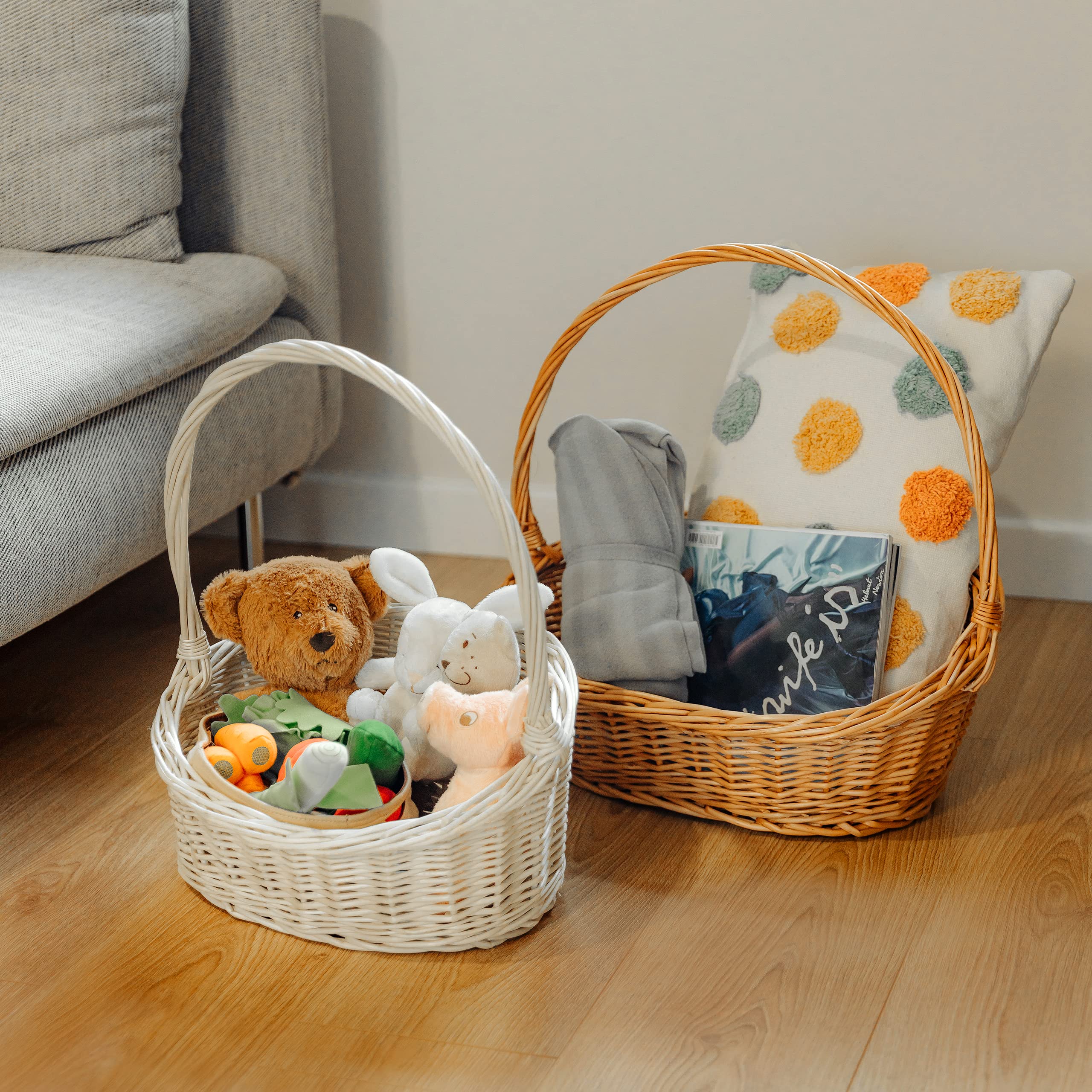 creative-home-paniers-en-osier-panier-ovale-pique-nique-marron image 5