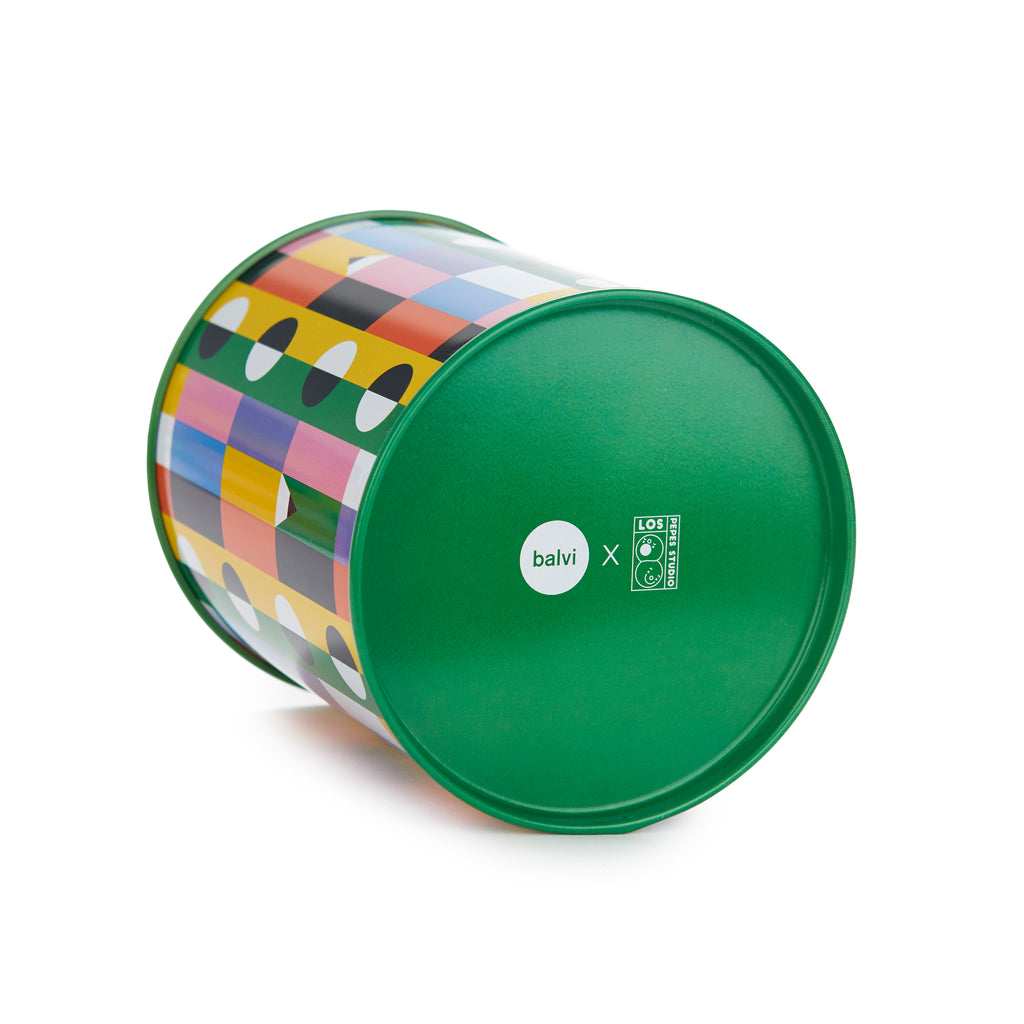 balvi-los-pepes-pot-crayons-vert-m-tal-r-tro image 5