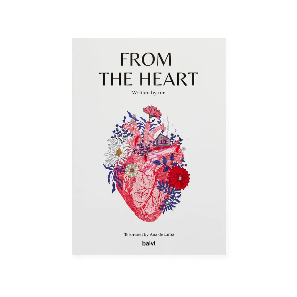 balvi-from-the-heart-carnet-papier-multicolore image 1