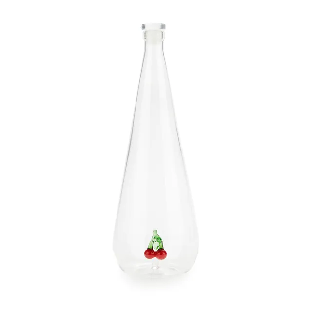 balvi-kitchen-botanical-cherry-bouteille-verre-cerise image 1