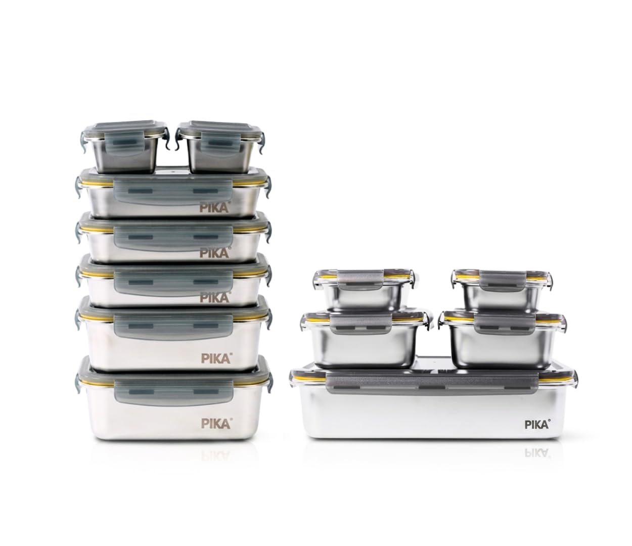 pika-batch-cooking-lot-12-bo-tes-inox-herm-tiques image 1