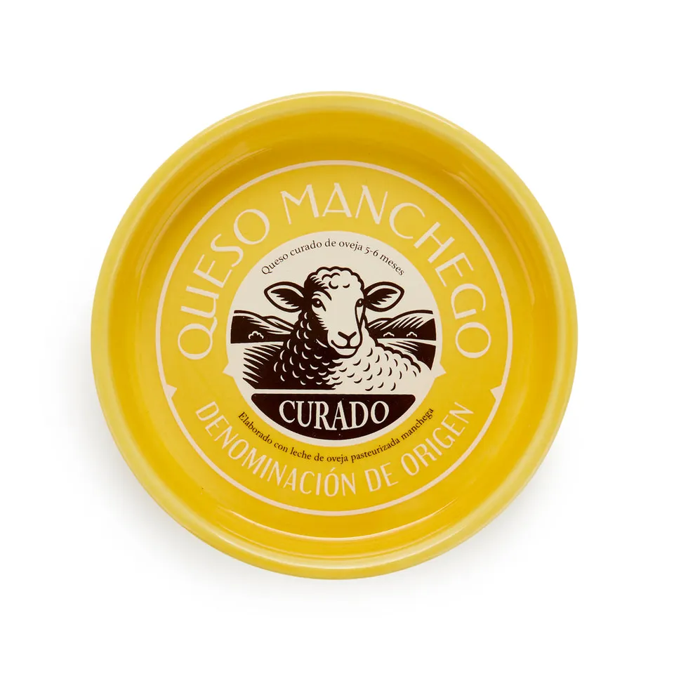 balvi-manchego-bol-ap-ro-c-ramique-jaune-meule-fromage image 1