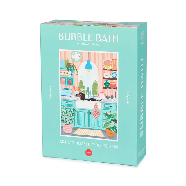 balvi-lifestyle-bubble-bath-puzzle-1000-pi-ces-chien image 1