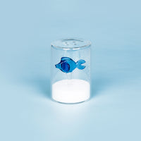 balvi-kitchen-atlantis-fish-sali-re-poisson-bleu-verre image 2