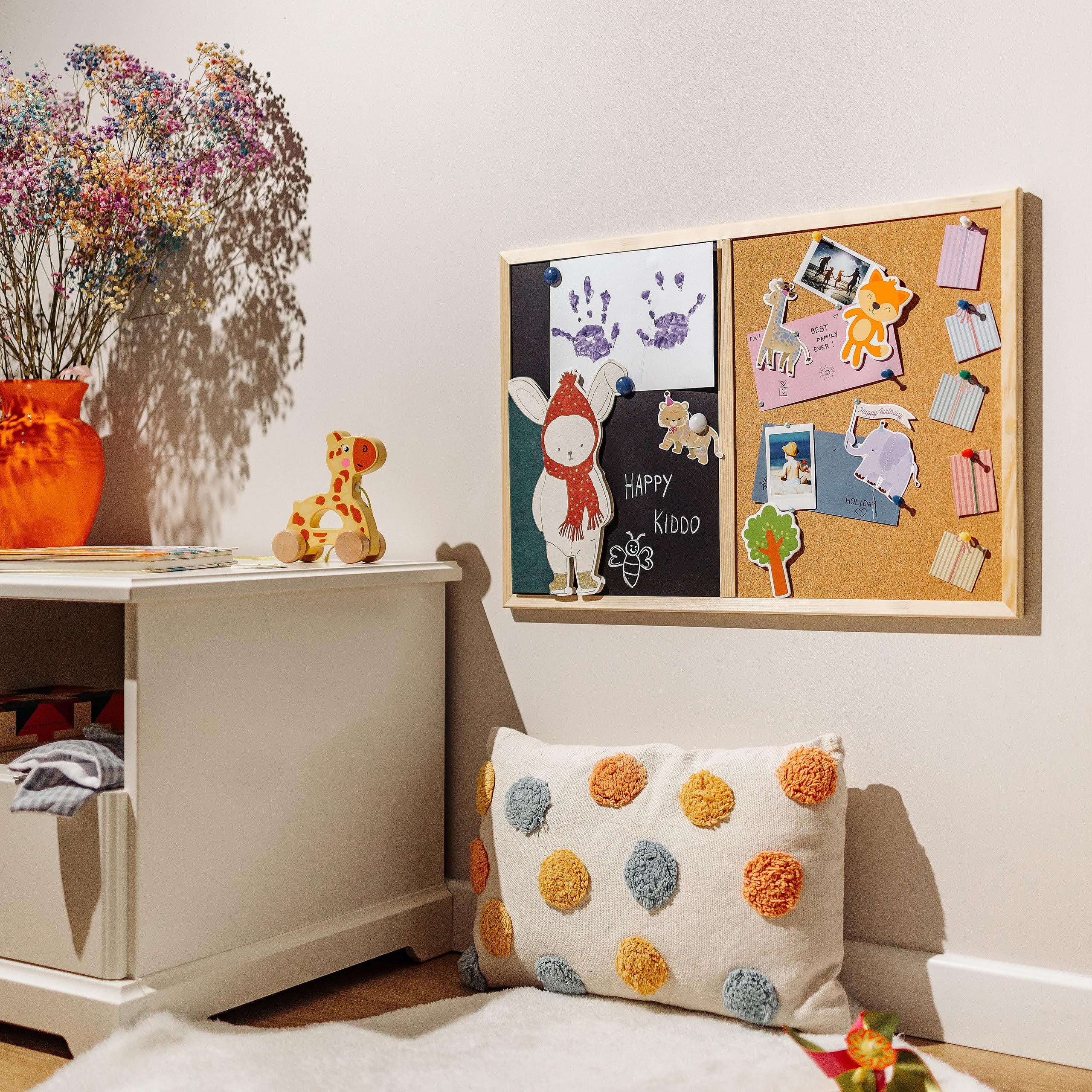 creative-home-tableau-li-ge-mural-magn-tique-60x40-cm-2-en-1 image 2