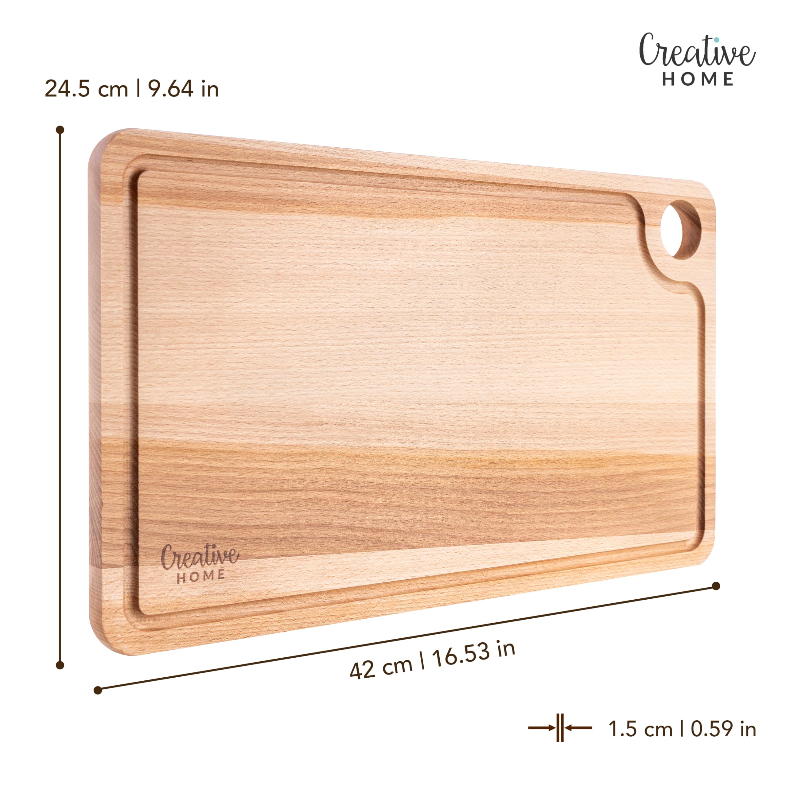 creative-home-planche-d-couper-bois-h-tre-42-cm image 3